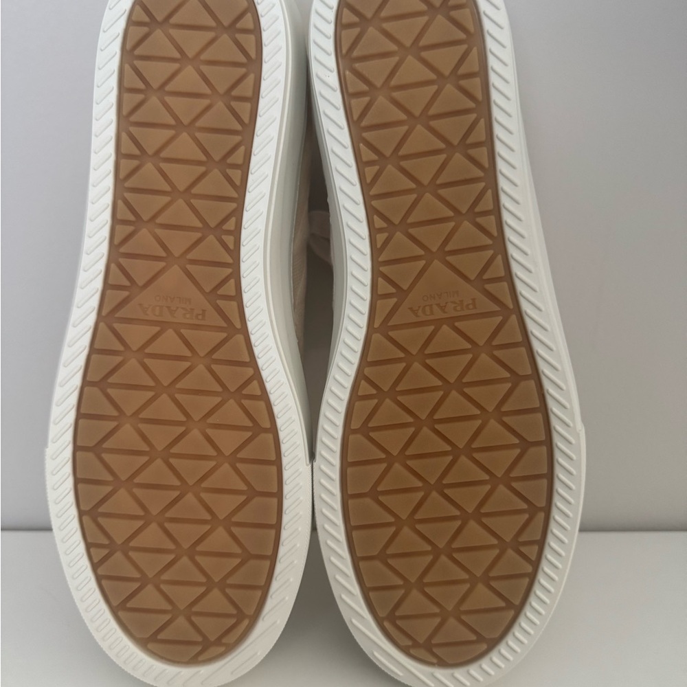 Prada Beige Canvas Sneakers size 40 - Picture 8 of 13
